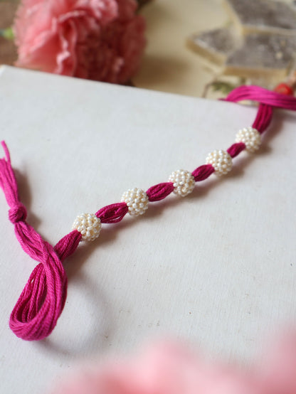 Pink Dana Rakhi