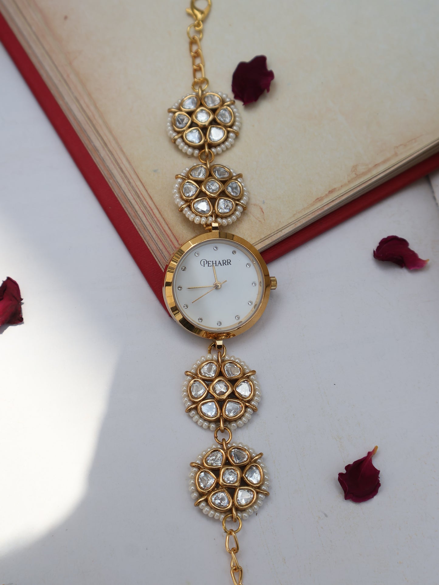 Marissa Floral Wrist Watch