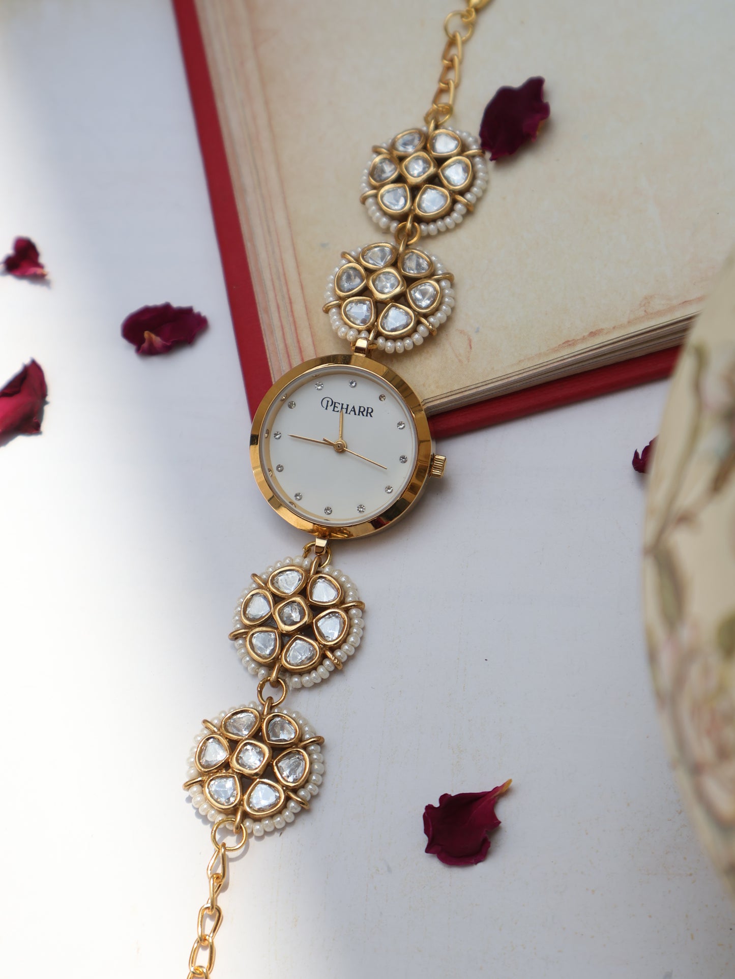Marissa Floral Wrist Watch