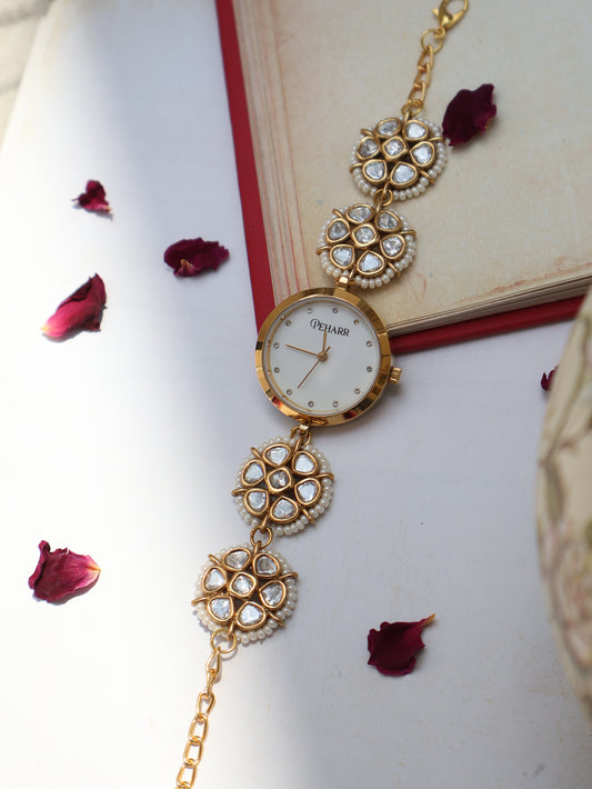 Marissa Floral Wrist Watch