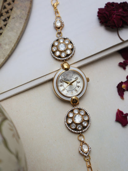 Fiona Polkis Pearl Wrist Watch