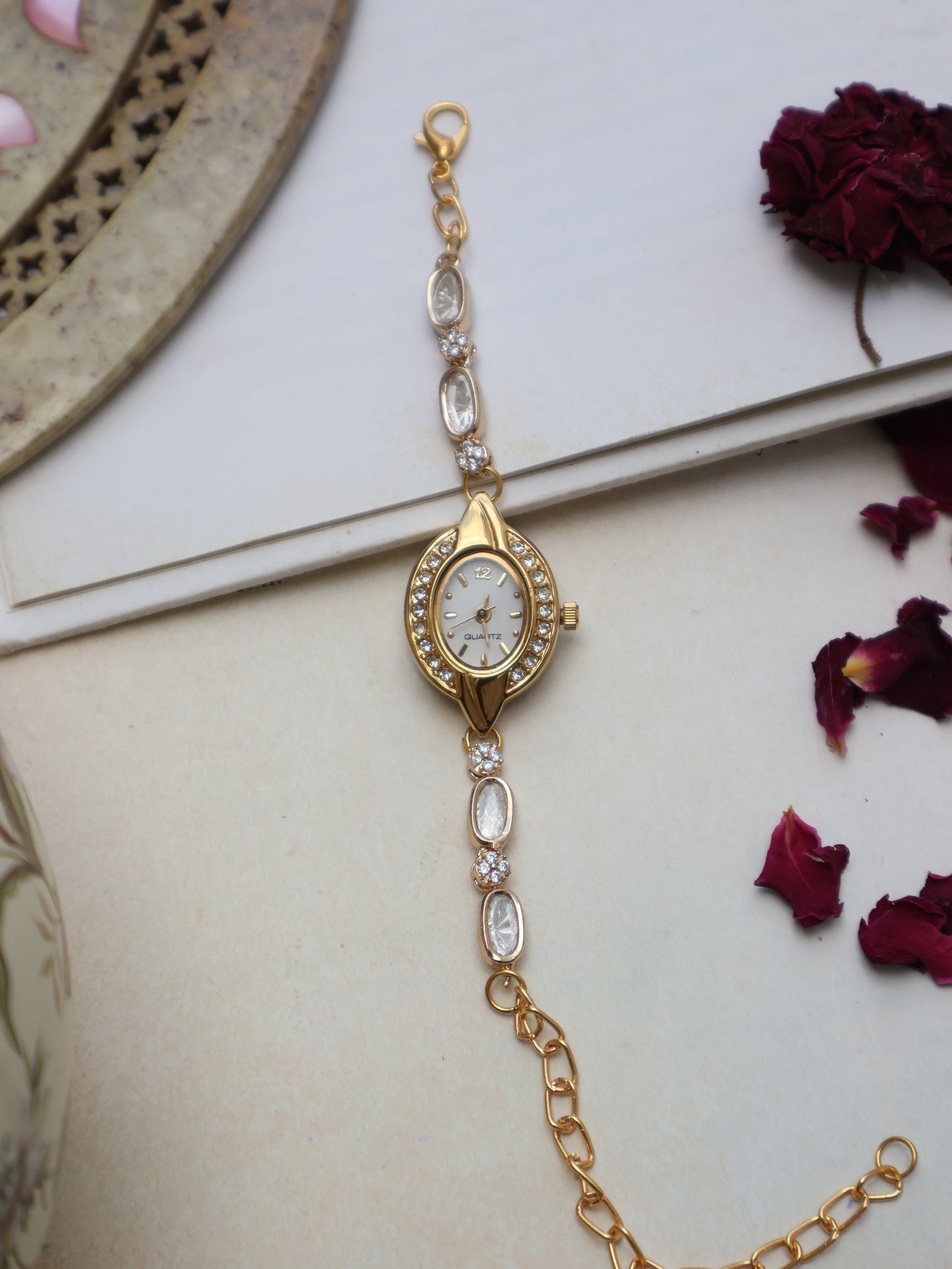 Finnis Polki Wrist Watch