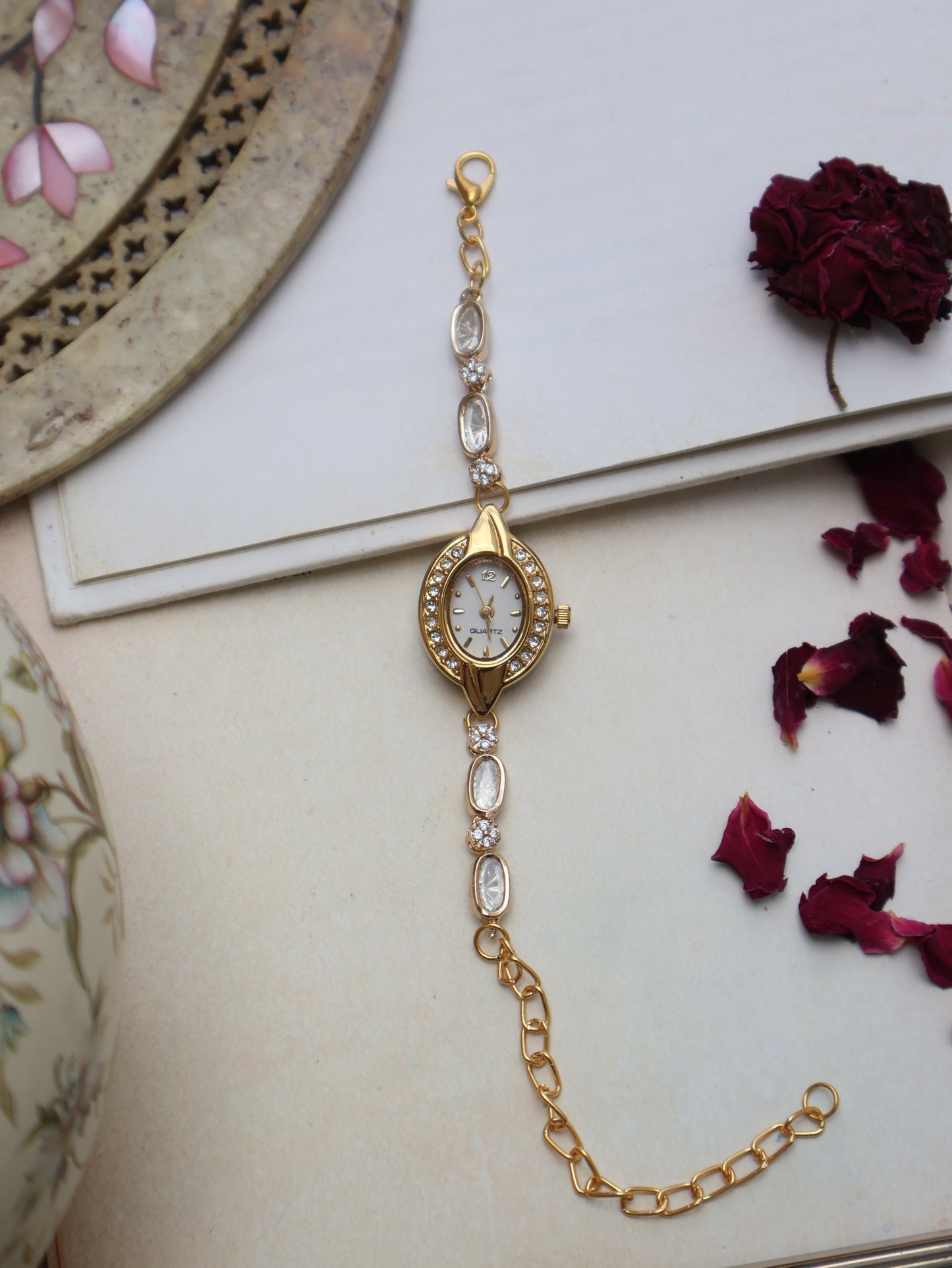 Finnis Polki Wrist Watch