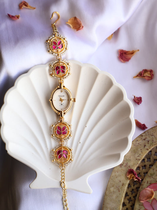 Renee Pink Wrist Watch