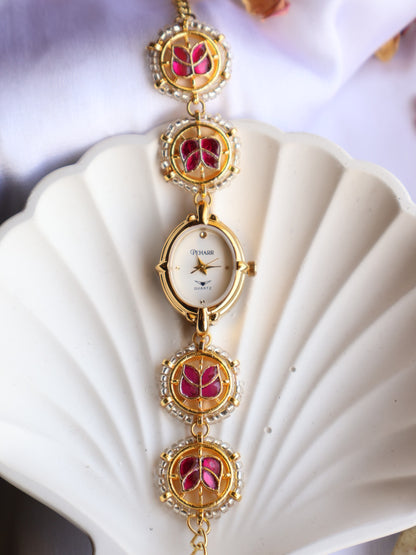 Renee Pink Wrist Watch