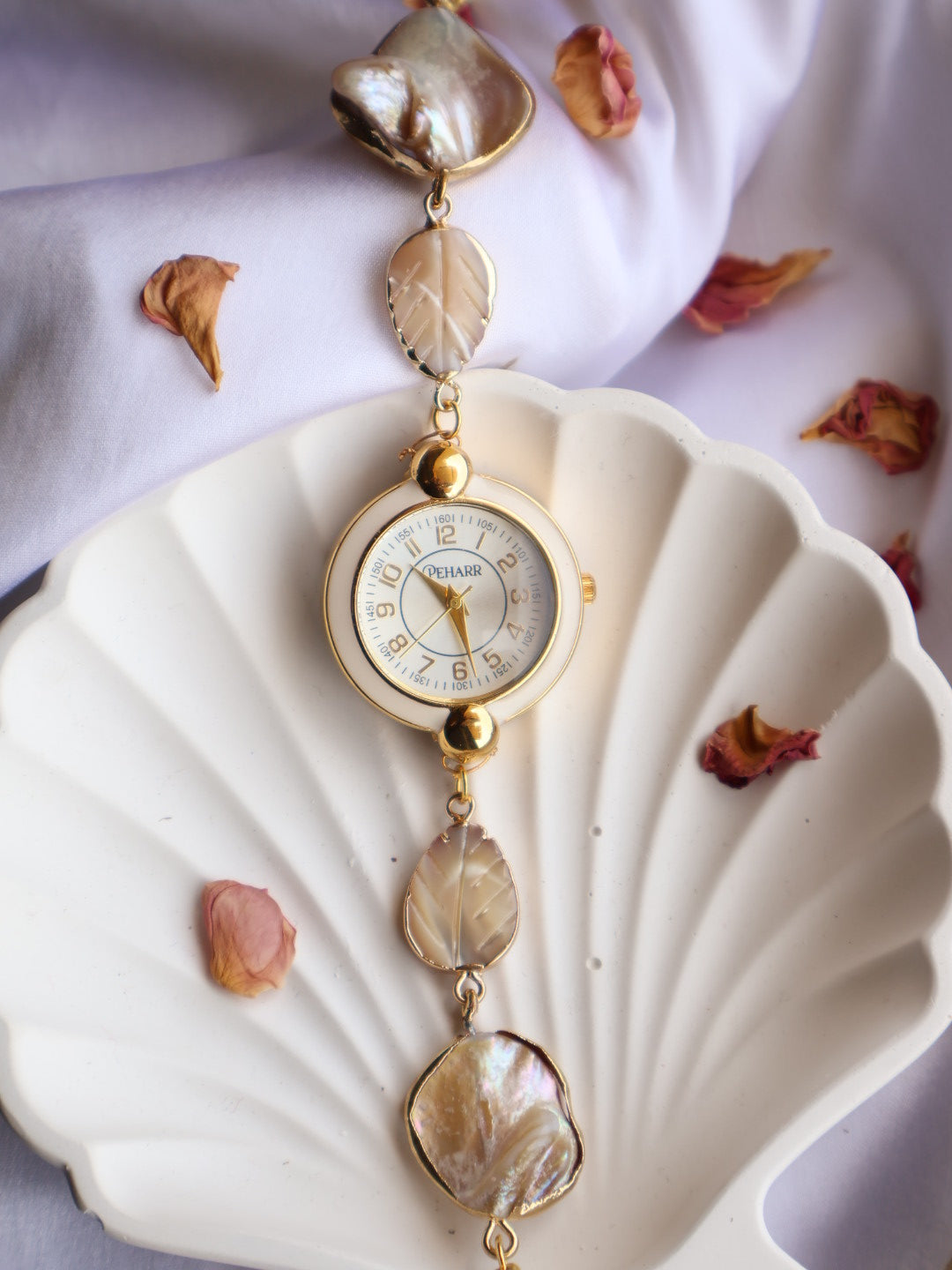 Feather Leaf Wrist Watch