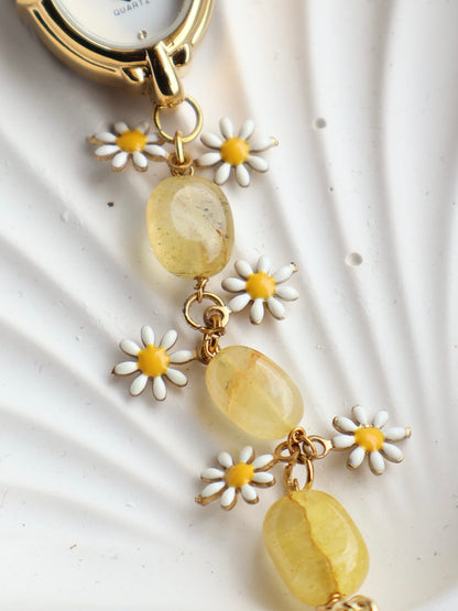 Honey Daisy Wrist Watch