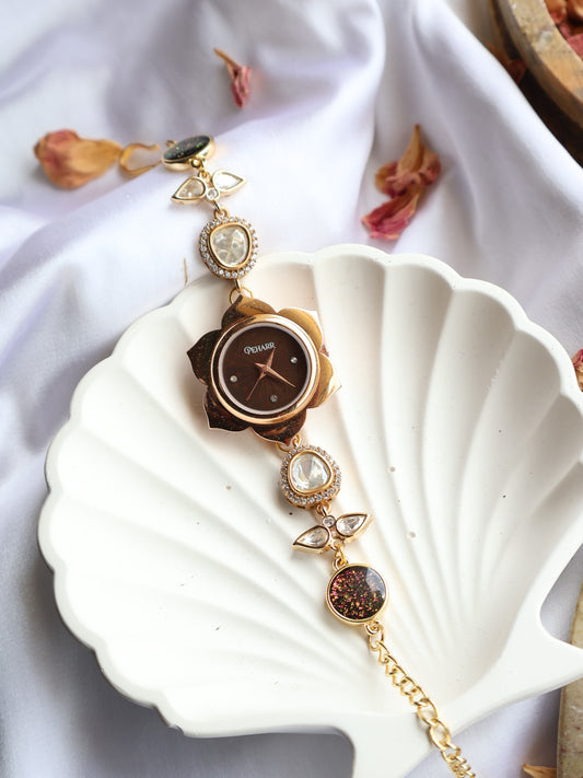 Milkyway Floral Wrist Watch