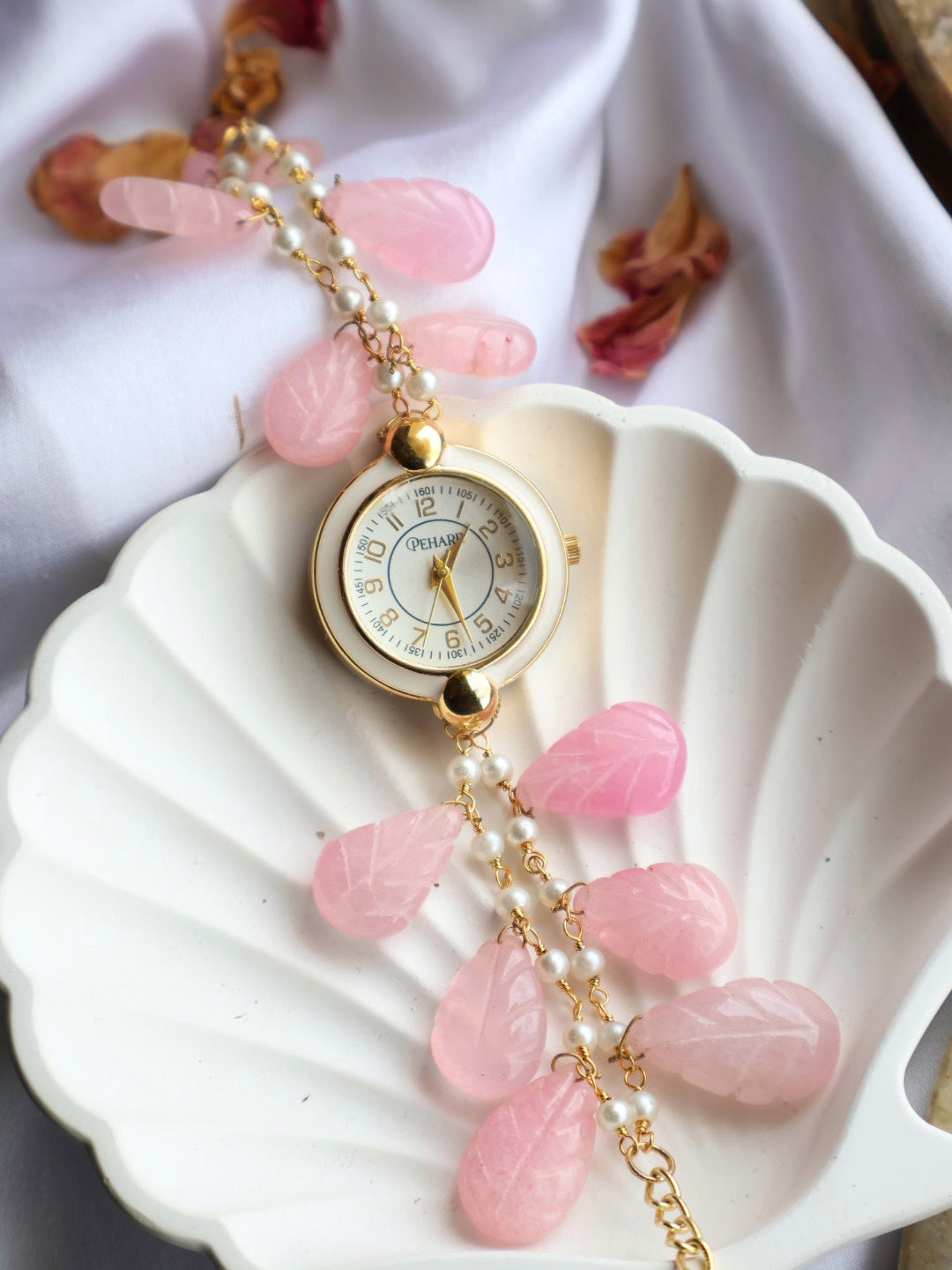 Rose Bloom Wrist Watch