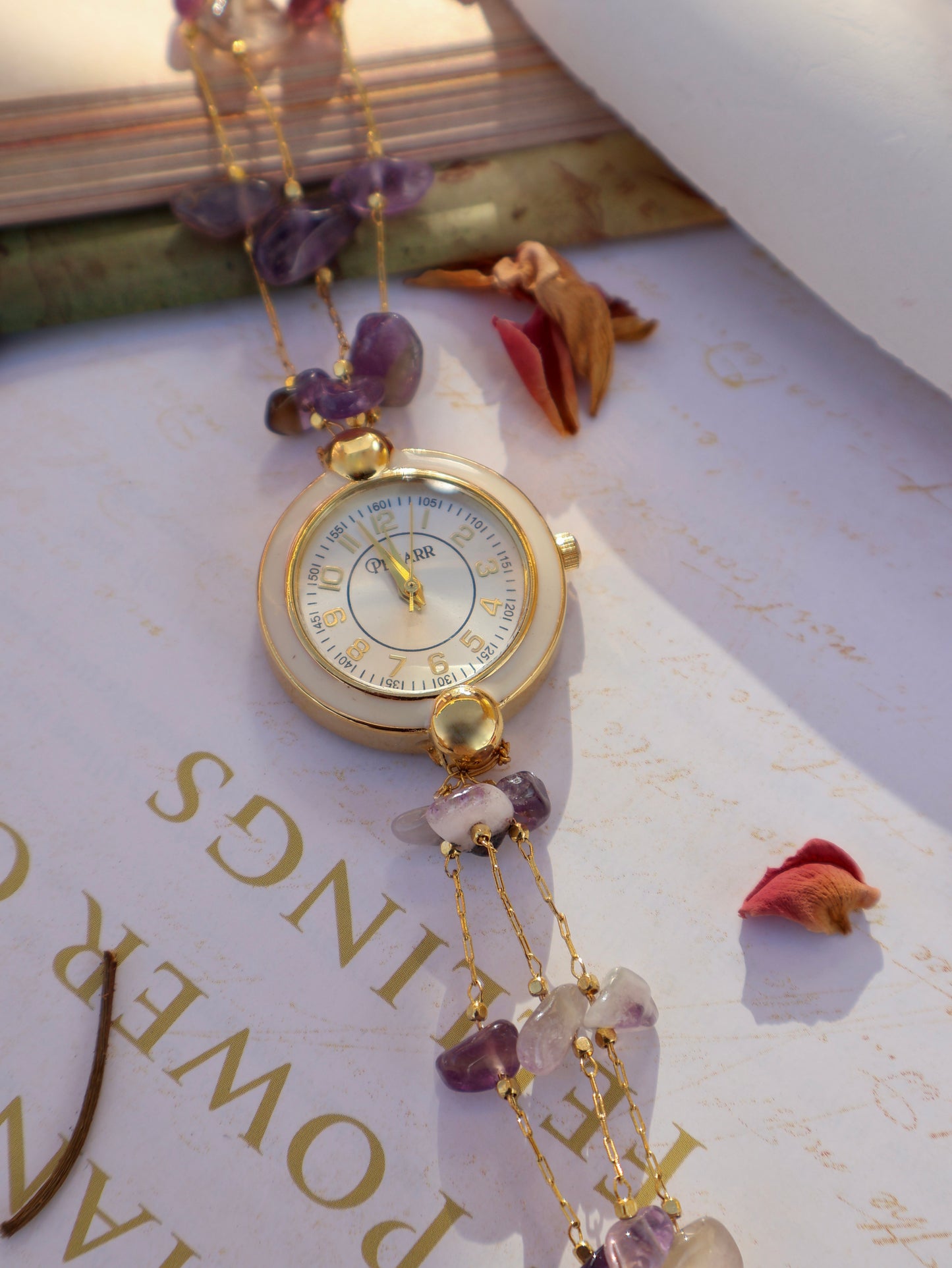 Purple Glow Wrist Watch