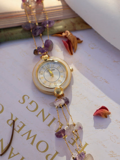 Purple Glow Wrist Watch