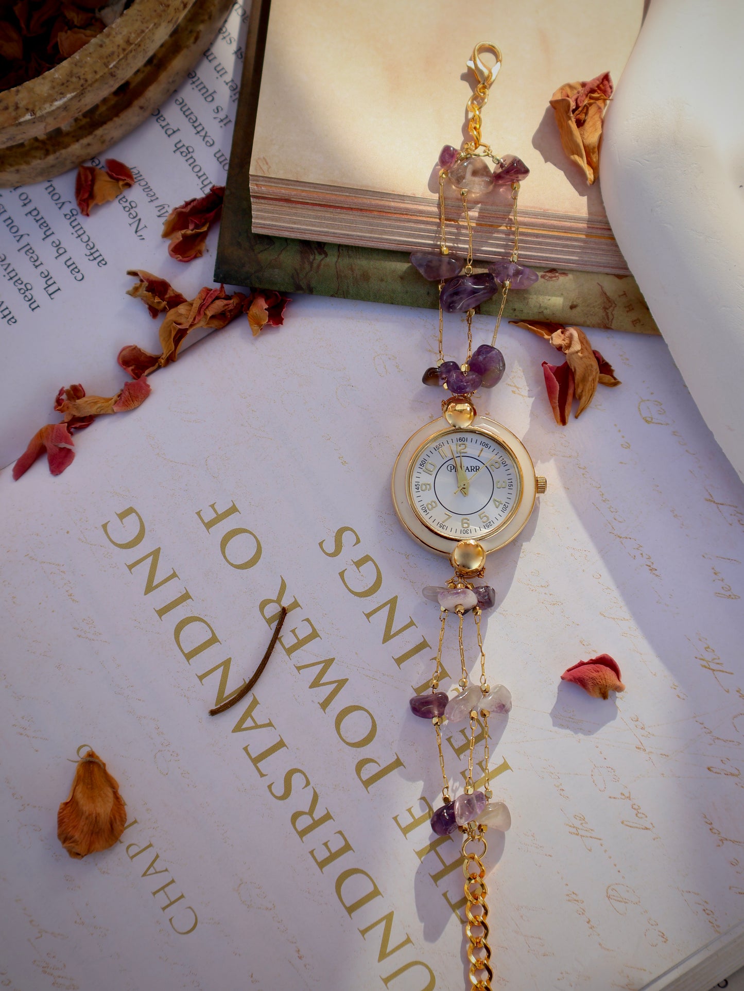 Purple Glow Wrist Watch