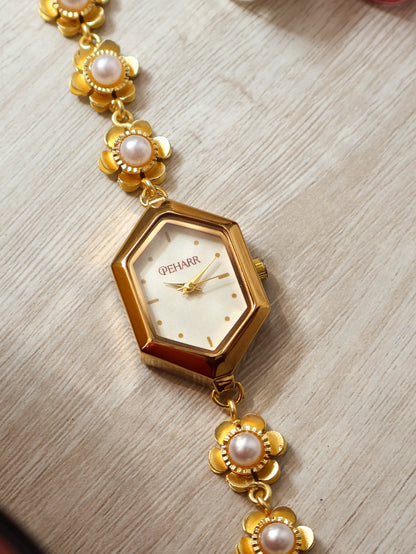 Flora Pearl Wrist Watch