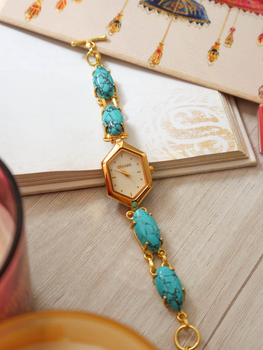 Phiroza Stone Wrist Watch