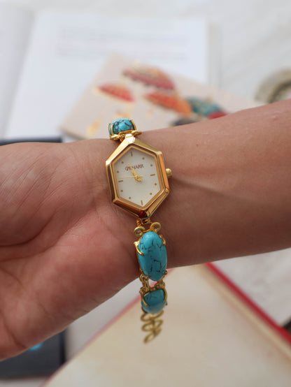 Phiroza Stone Wrist Watch