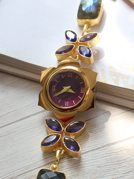 Pixie Wing Purple Wrist Watch