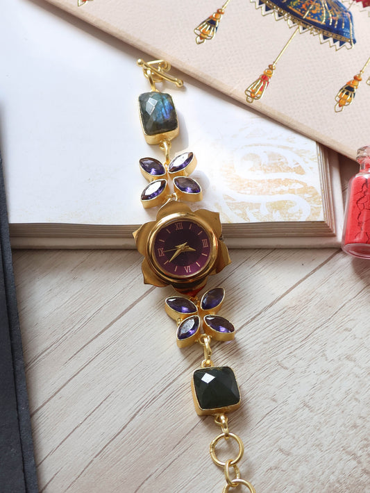 Pixie Wing Purple Wrist Watch