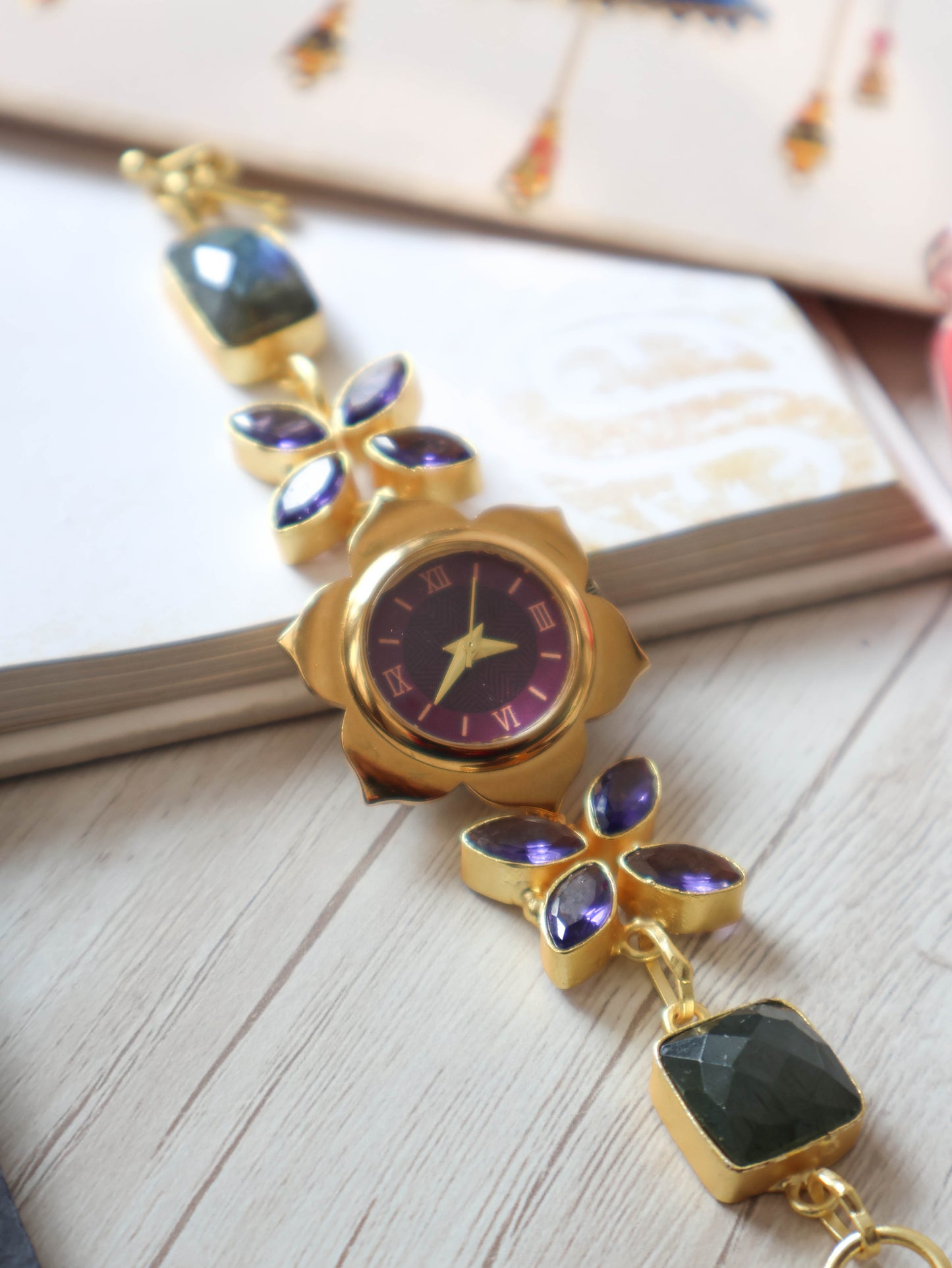 Pixie Wing Purple Wrist Watch