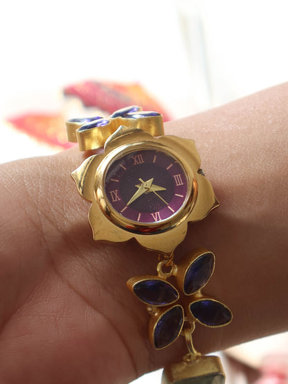 Pixie Wing Purple Wrist Watch