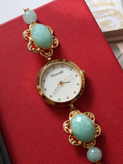Ujala Mint Green Wrist Watch