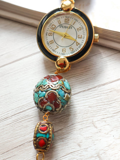 Tibetan Art Wrist Watch
