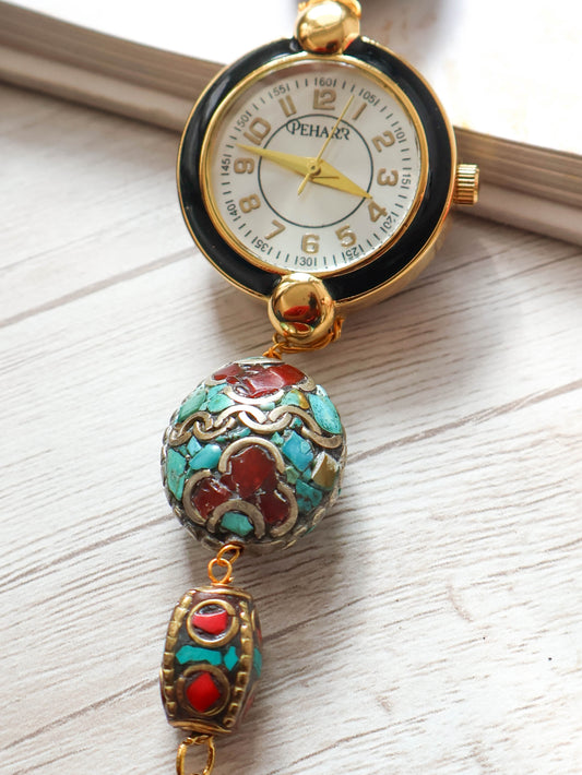 Tibetan Art Wrist Watch