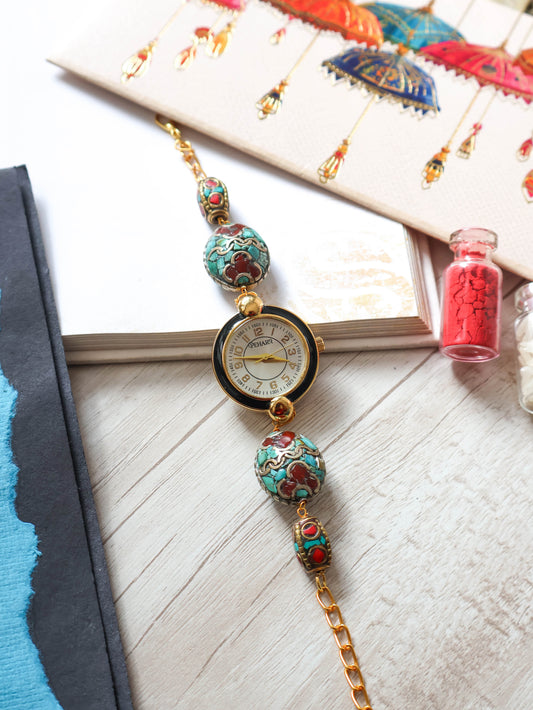 Tibetan Art Wrist Watch