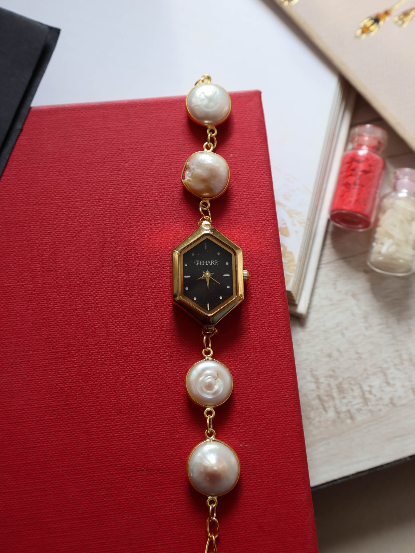 Mother of Pearl Wrist Watch
