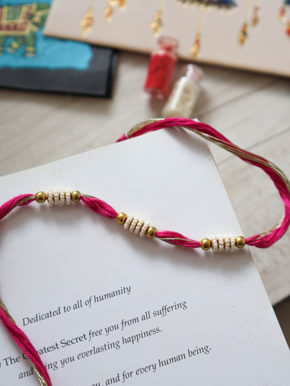 Mudra Pink Rakhi