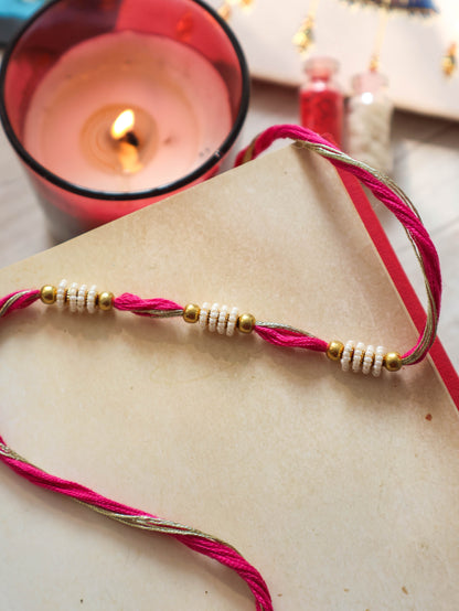Mudra Pink Rakhi