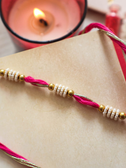 Mudra Pink Rakhi
