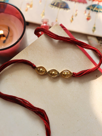 Vindhya Maroon-Red Rakhi