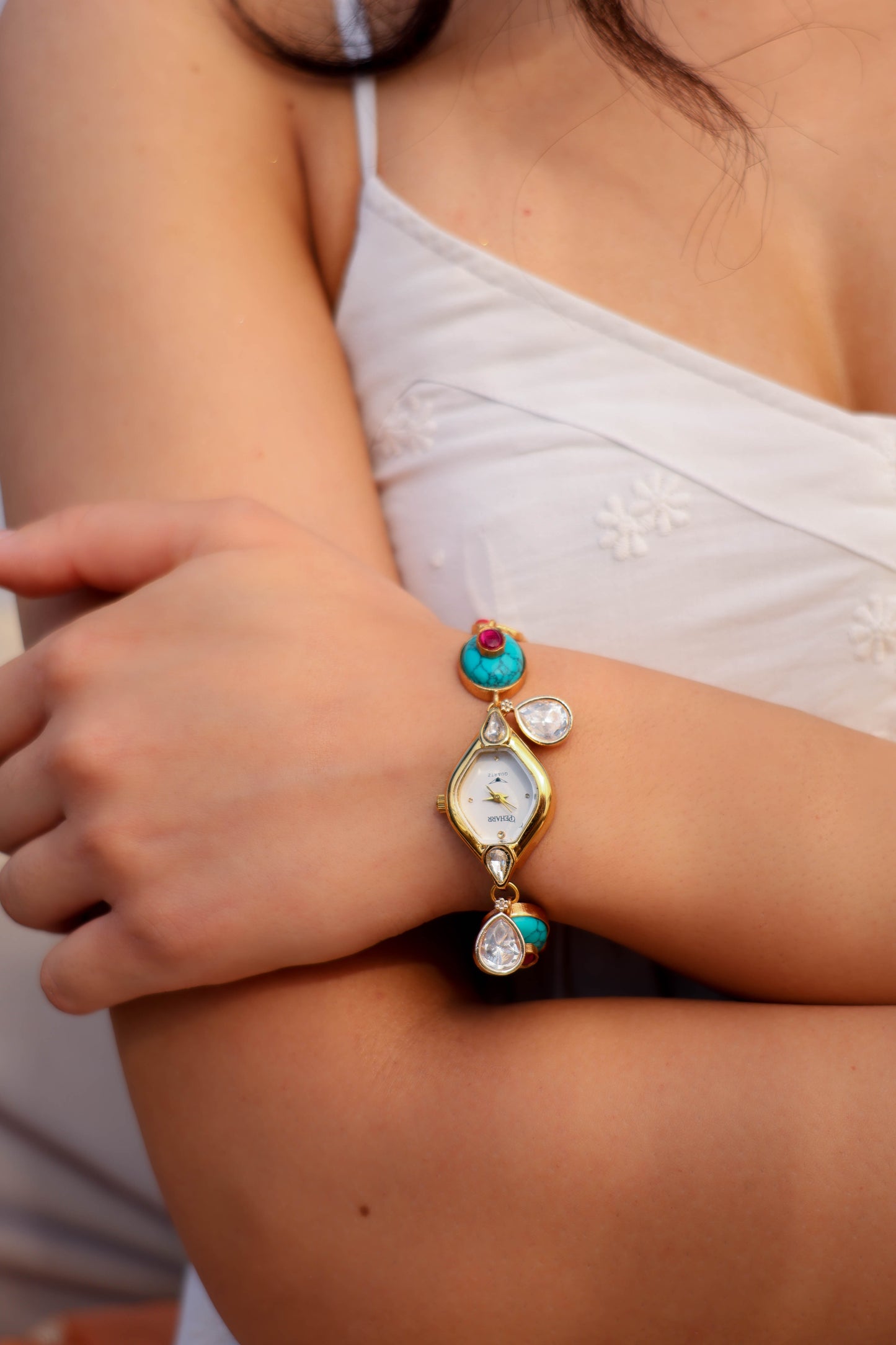 Jaipuri Multicolour Wrist Watch