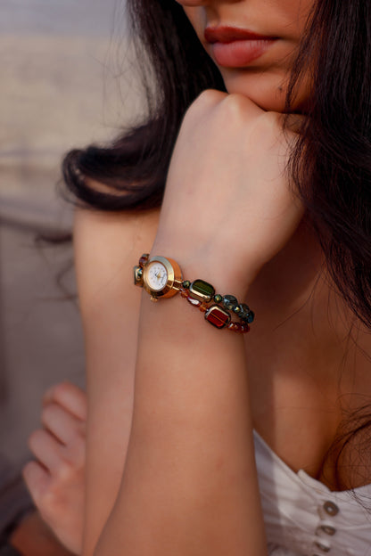 Fire and Ice Wrist Watch