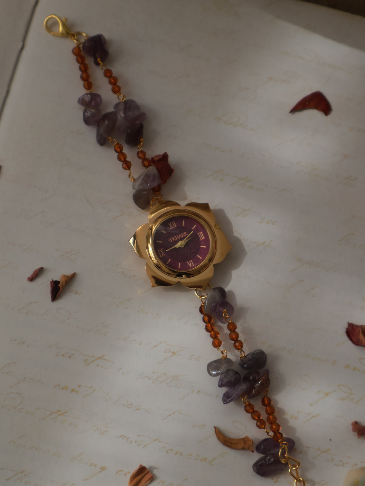 Celeste Purple Wrist Watch