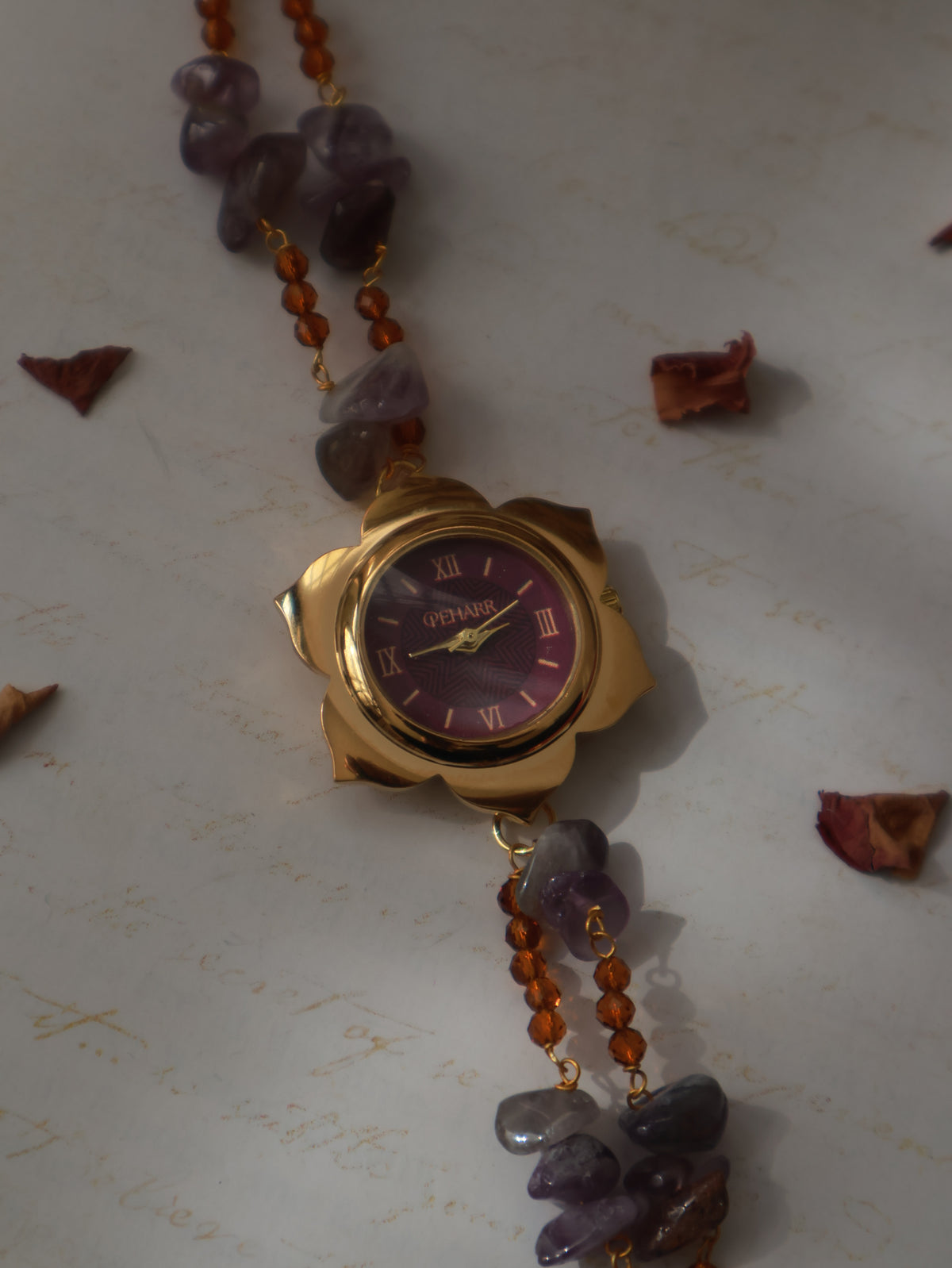 Celeste Purple Wrist Watch
