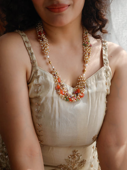 Jeeva Multicolored Necklace & Bracelet Attachment