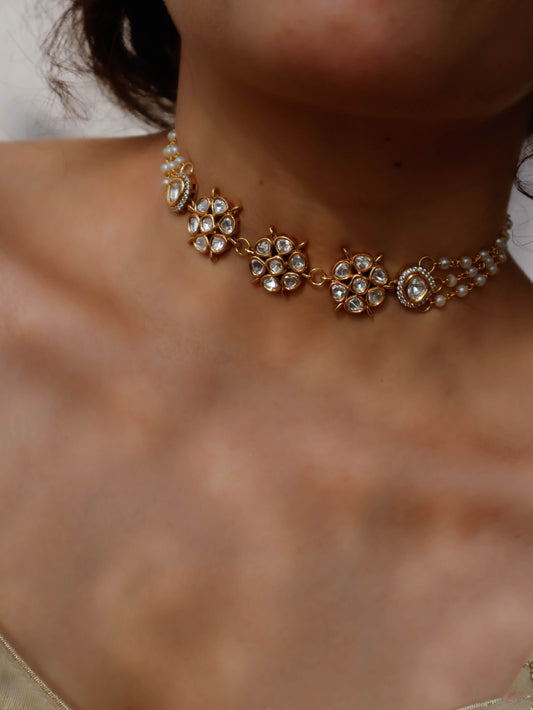 Fiona Polki Choker Necklace