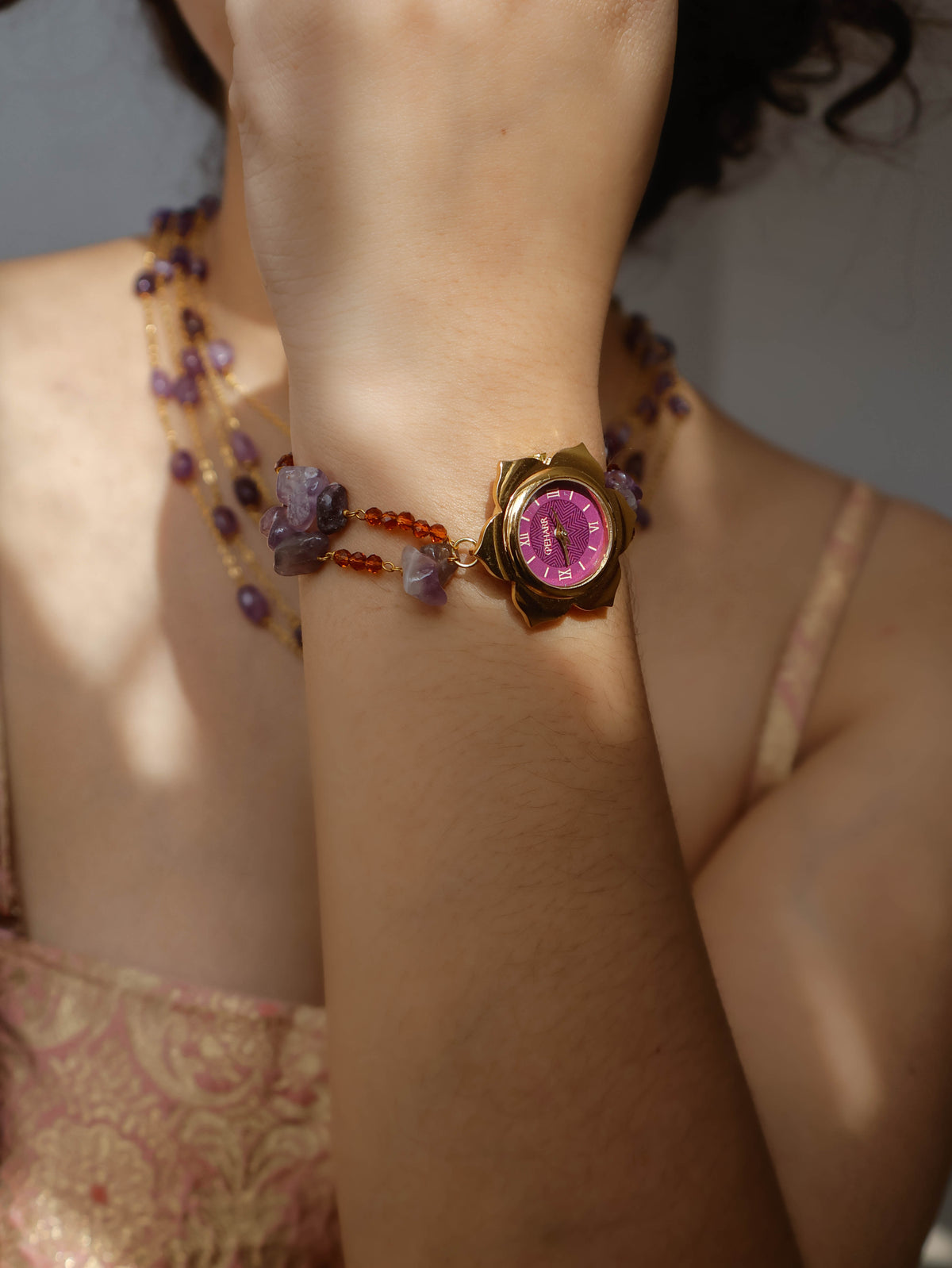 May Purple Wrist Watch