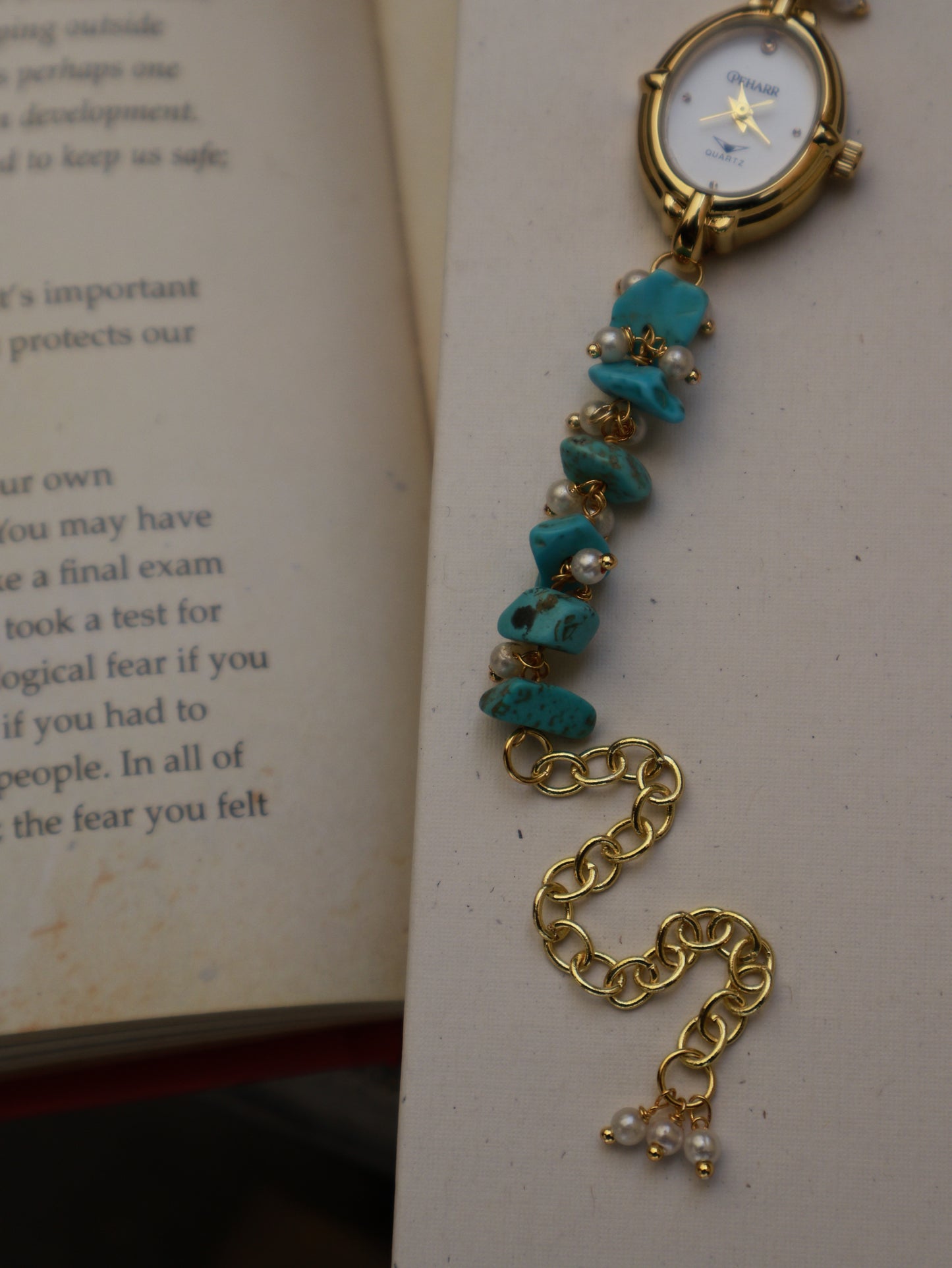 Antique Turquoise Stones Wrist Watch