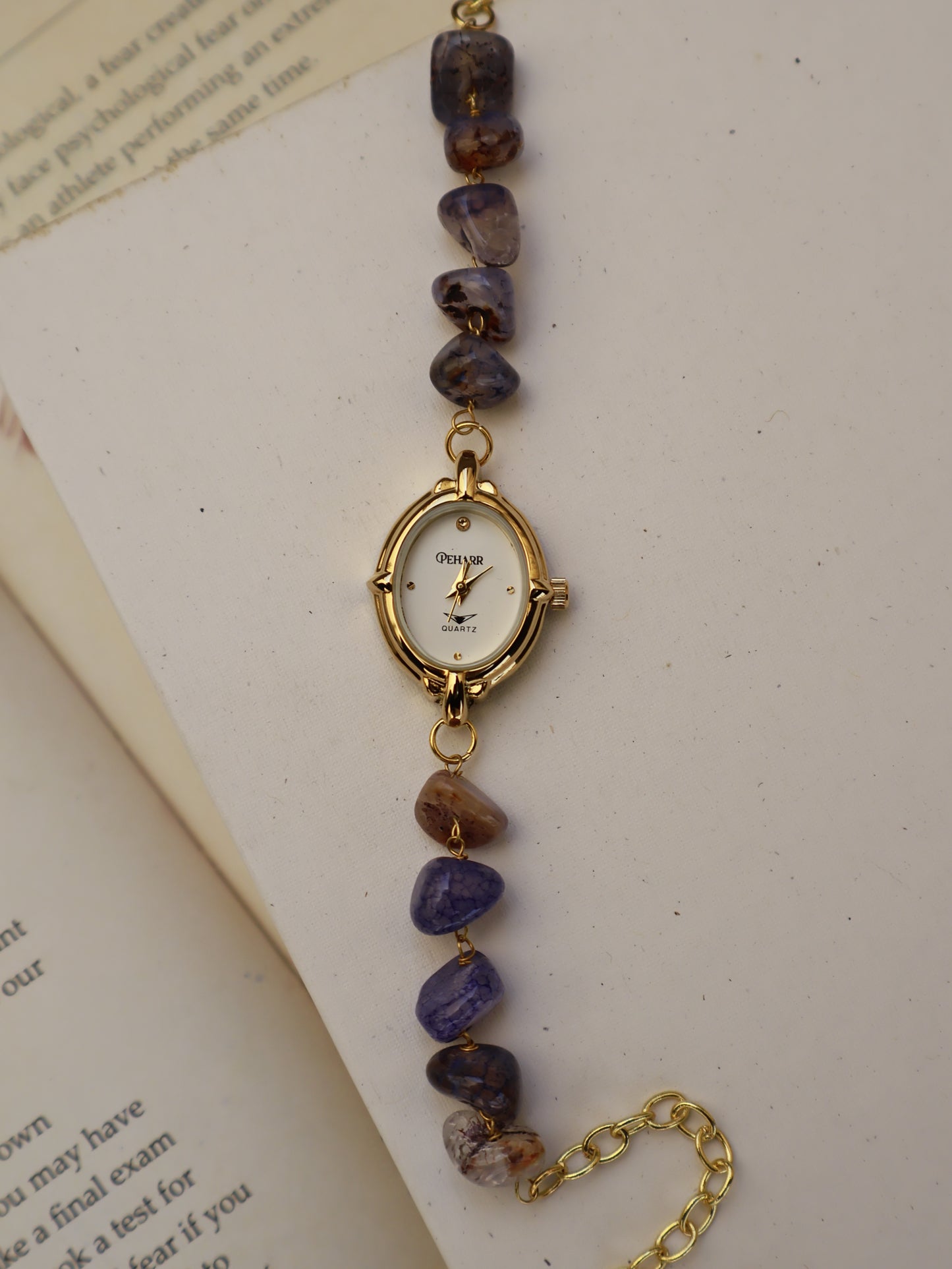 Viva Purple Boho Band Wrist Watch