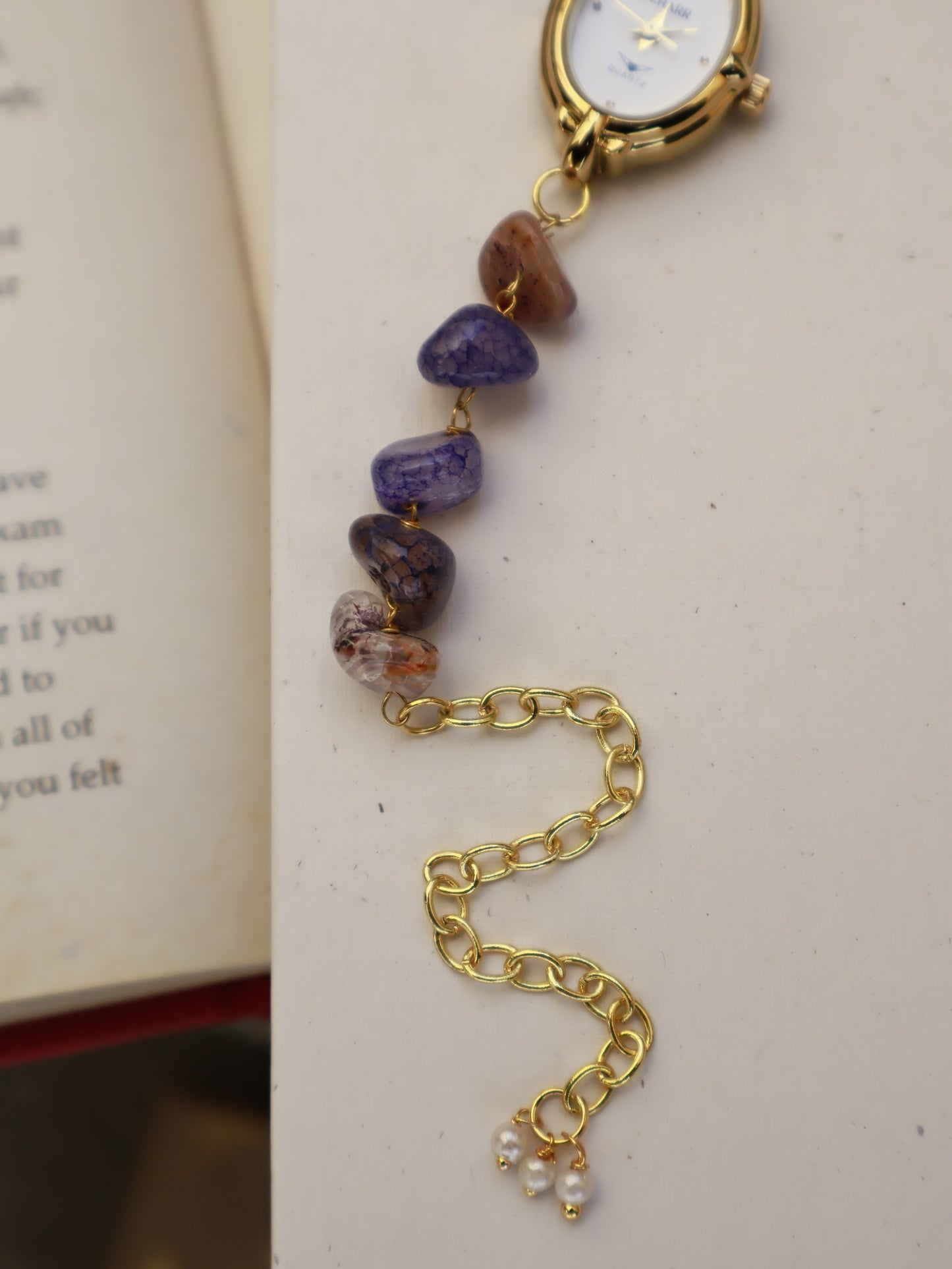 Viva Purple Boho Band Wrist Watch