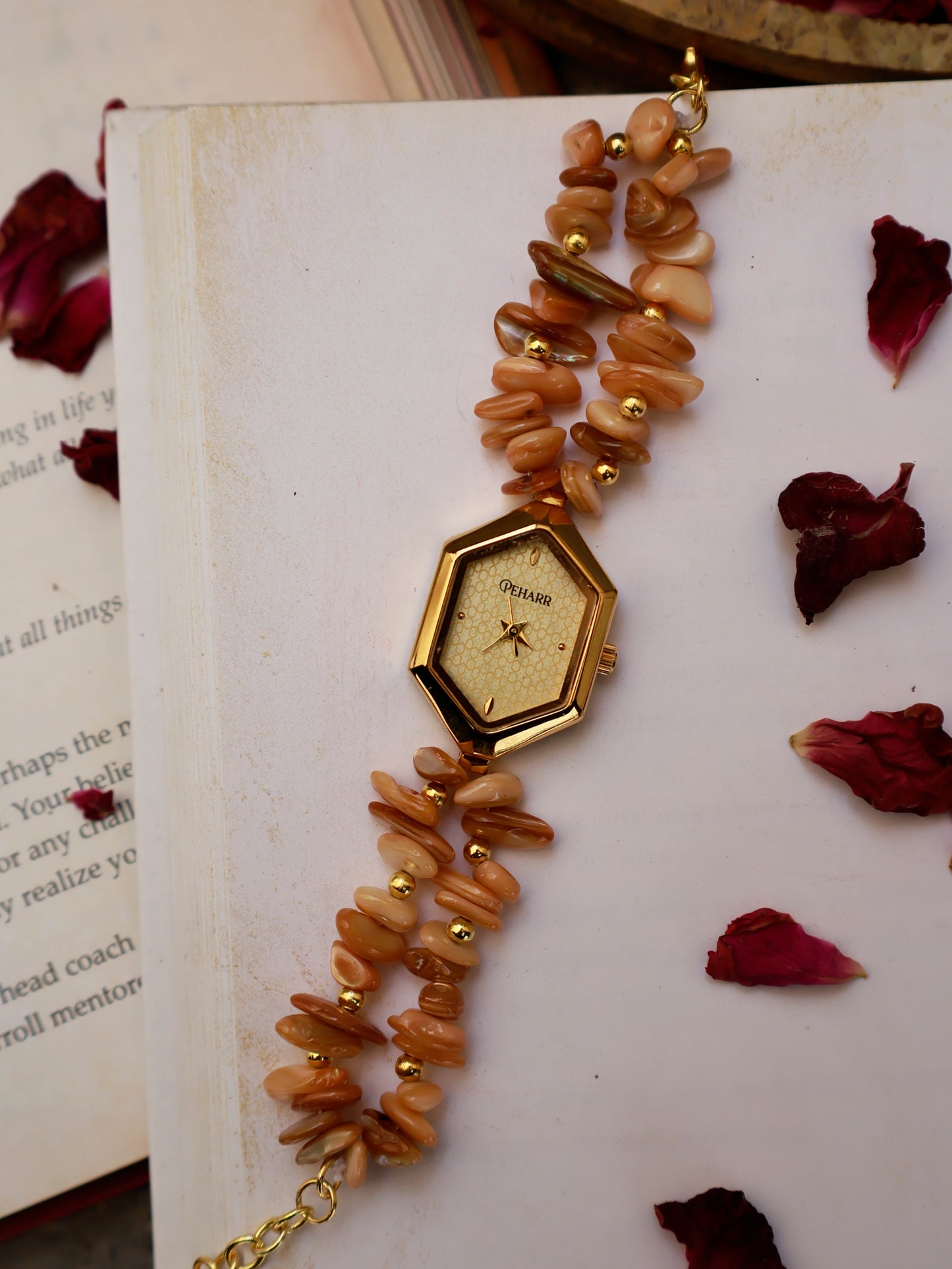 Toast Double Strand Wrist Watch