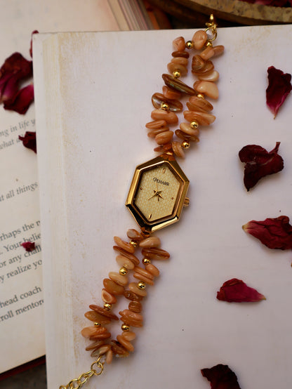 Toast Double Strand Wrist Watch