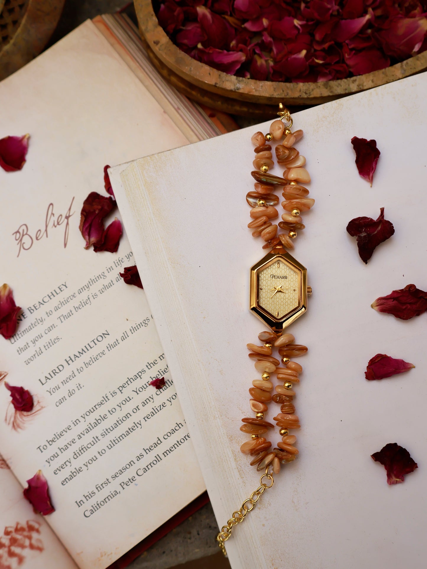 Toast Double Strand Wrist Watch