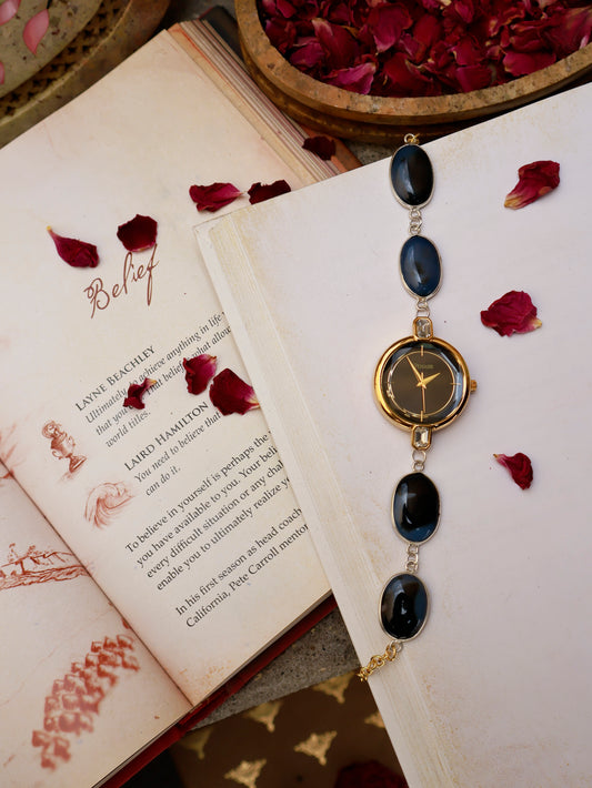 Sun & Moon Twin Soul Wrist Watch