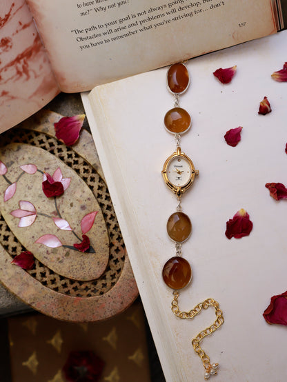 Delight Ochre Wrist Watch