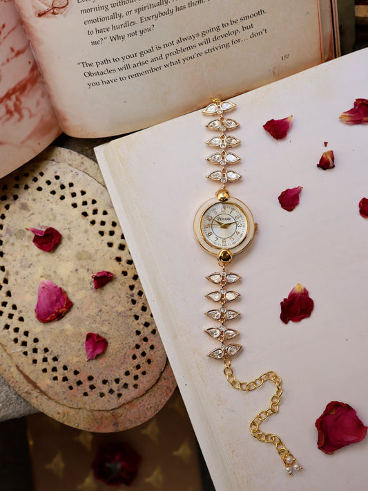 Polkis Spikes Band Wrist Watch