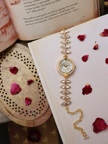 Polkis Spikes Band Wrist Watch