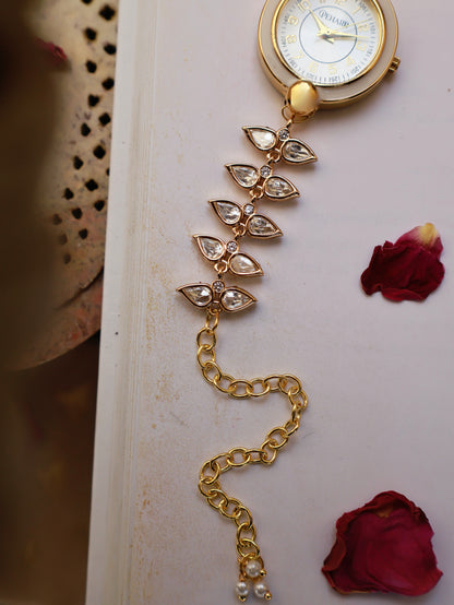 Polkis Spikes Band Wrist Watch